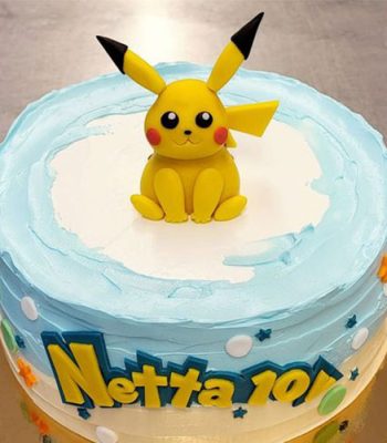 Kuvateksti - Erikoiskakku - Pikachu1