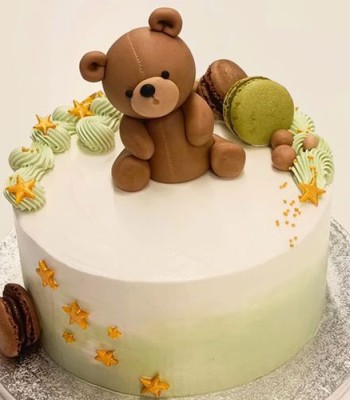 Kuvateksti - Erikoiskakku - Nalle2